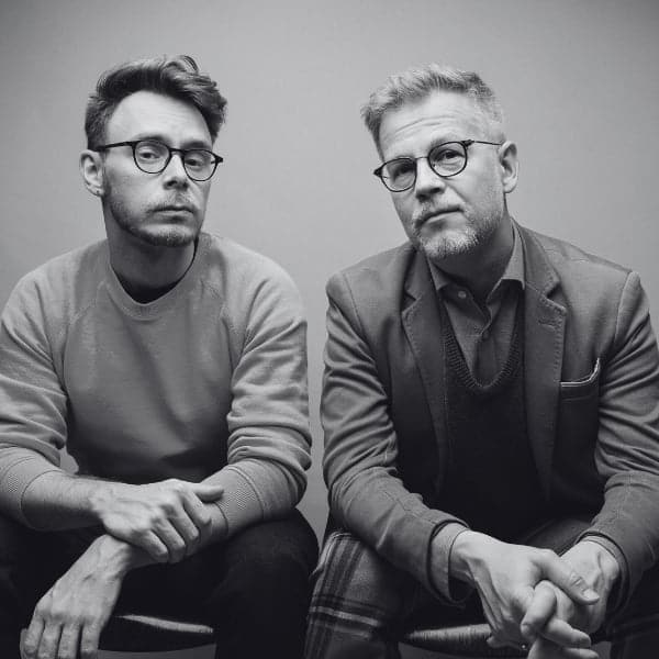 Jacek Dehnel et Piotr Tarczyńsk