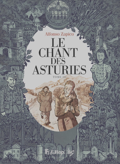 couverture Alfonso Zapico, Le Chant des Asturies