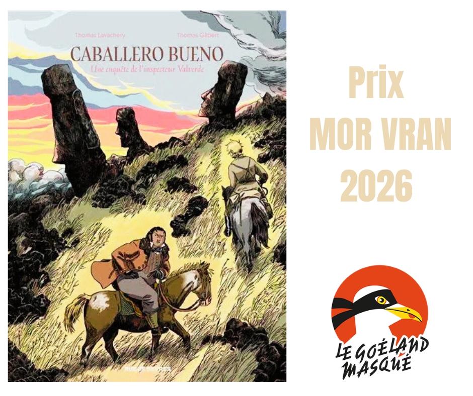 Le Prix Mor Vran 2026 a été décerné à Caballero bueno, paru aux éditions Rue de Sèvres.